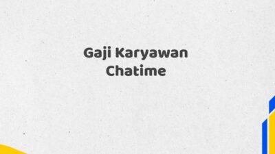 Gaji Karyawan Chatime