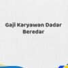 Gaji Karyawan Dadar Beredar Tahun 2025 Info Terbaru