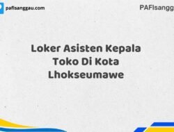 Loker Asisten Kepala Toko Di Kota Lhokseumawe Maret Tahun 2025 (Segera)