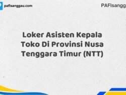 Loker Asisten Kepala Toko Di Provinsi Nusa Tenggara Timur (NTT)
