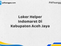 Loker Helper Indomaret Di Kabupaten Aceh Maret Tahun 2025 (Apply Now)