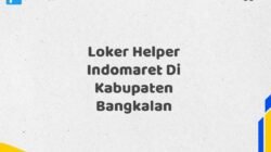 Loker Helper Indomaret Di Kabupaten Bangkalan