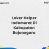 Loker Helper Indomaret Di Kabupaten Bojonegoro