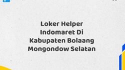 Loker Helper Indomaret Di Kabupaten Bolaang Mongondow Selatan