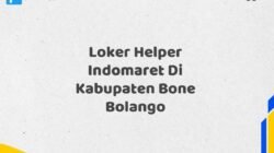 Loker Helper Indomaret Di Kabupaten Bone Bolango