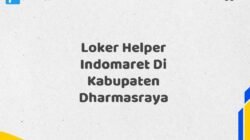 Loker Helper Indomaret Di Kabupaten Dharmasraya