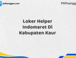 Loker Helper Indomaret Di Kabupaten Kaur Maret Tahun 2025 (Lamar Sekarang)