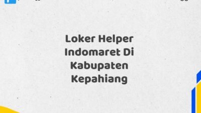 Loker Helper Indomaret Di Kabupaten Kepahiang