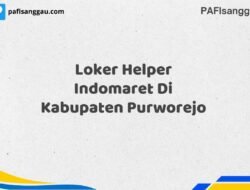 Loker Helper Indomaret Di Kabupaten Purworejo Maret Tahun 2025 (Segera)