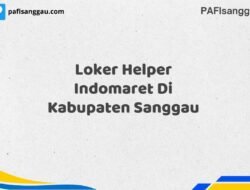 Loker Helper Indomaret Di Kabupaten Sanggau Tahun 2025 (Jangan Lewatkan Kesempatan Ini)