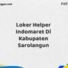 Loker Helper Indomaret Di Kabupaten Sarolangun Maret Tahun 2025 (Cek Segera)