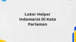 Loker Helper Indomaret Di Kota Pariaman