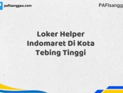 Loker Helper Indomaret Di Kota Tebing Tinggi Maret Tahun 2025