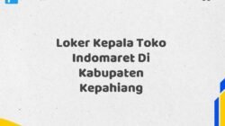 Loker Kepala Toko Indomaret Di Kabupaten Kepahiang