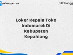 Loker Kepala Toko Indomaret Di Kabupaten Kepahiang Maret Tahun 2025 (Apply Now)