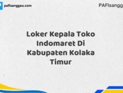 Loker Kepala Toko Indomaret Di Kabupaten Kolaka Maret Tahun 2025 (Segera)