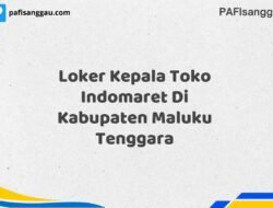 Loker Kepala Toko Indomaret Di Kabupaten Maluku Tenggara Tahun 2025 (Segera Lamar Sebelum Terlambat)