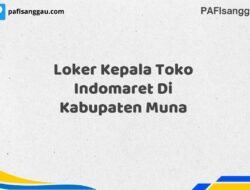 Loker Kepala Toko Indomaret Di Kabupaten Muna Maret Tahun 2025 (Apply Now)