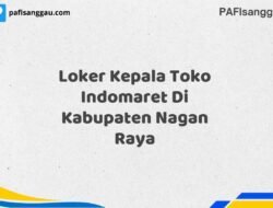 Loker Kepala Toko Indomaret Di Kabupaten Nagan Raya Maret Tahun 2025 (Segera)