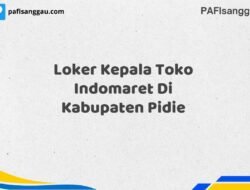 Loker Kepala Toko Indomaret Di Kabupaten Pidie Tahun 2025 (Daftar Sebelum Kesempatan Hilang)