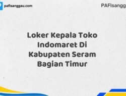 Loker Kepala Toko Indomaret Di Kabupaten Seram Bagian Timur Maret Tahun 2025 (Lamar Sekarang)