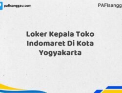 Loker Kepala Toko Indomaret Di Kota Yogyakarta Tahun 2025 (Lamar Sekarang Sebelum Ketinggalan)