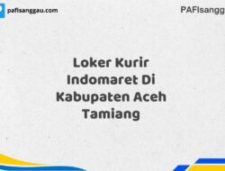 Loker Kurir Indomaret Di Kabupaten Aceh Maret Tahun 2025 (Lamar Sekarang)