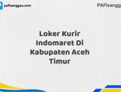 Loker Kurir Indomaret Di Kabupaten Aceh Maret Tahun 2025 (Apply Now)