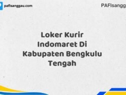 Loker Kurir Indomaret Di Kabupaten Bengkulu Maret Tahun 2025 (Lamar Sekarang)