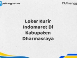Loker Kurir Indomaret Di Kabupaten Dharmasraya Maret Tahun 2025 (Apply Now)