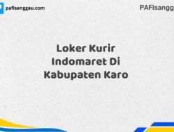 Loker Kurir Indomaret Di Kabupaten Karo Maret Tahun 2025