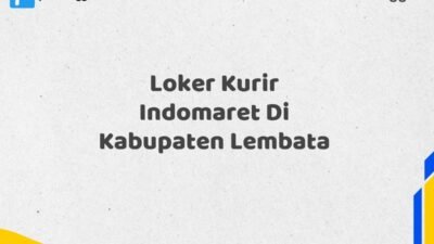 Loker Kurir Indomaret Di Kabupaten Lembata