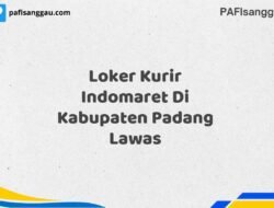 Loker Kurir Indomaret Di Kabupaten Padang Maret Tahun 2025
