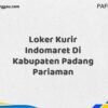 Loker Kurir Indomaret Di Kabupaten Padang Pariaman