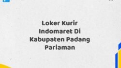 Loker Kurir Indomaret Di Kabupaten Padang Pariaman