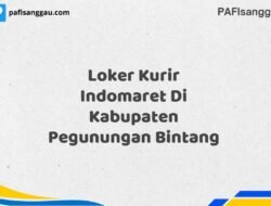 Loker Kurir Indomaret Di Kabupaten Pegunungan Bintang Maret Tahun 2025