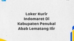 Loker Kurir Indomaret Di Kabupaten Penukal Abab Lematang Ilir