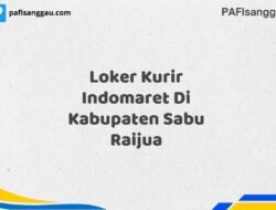 Loker Kurir Indomaret Di Kabupaten Sabu Raijua Maret Tahun 2025