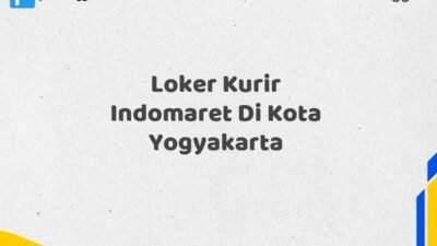 Loker Kurir Indomaret Di Kota Yogyakarta