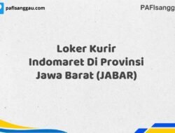 Loker Kurir Indomaret Di Provinsi Jawa Barat (JABAR)