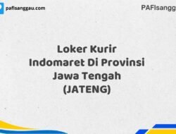 Loker Kurir Indomaret Di Provinsi Jawa Tengah (JATENG)
