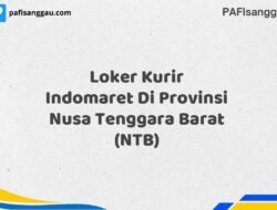 Loker Kurir Indomaret Di Provinsi Nusa Tenggara Barat (NTB)