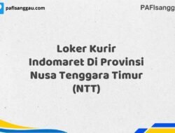 Loker Kurir Indomaret Di Provinsi Nusa Tenggara Timur (NTT)