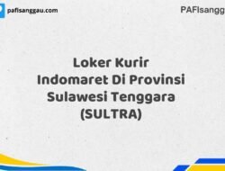 Loker Kurir Indomaret Di Provinsi Sulawesi Tenggara (SULTRA)