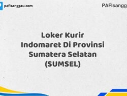 Loker Kurir Indomaret Di Provinsi Sumatera Selatan (SUMSEL)