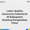 Loker Quality Assurance Indomaret Di Kabupaten Bolaang Mongondow Maret Tahun 2025 (Cek Segera)