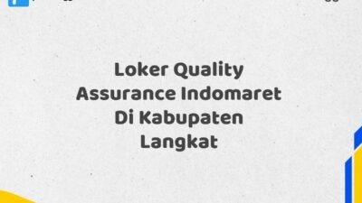 Loker Quality Assurance Indomaret Di Kabupaten Langkat