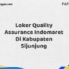 Loker Quality Assurance Indomaret Di Kabupaten Sijunjung Maret Tahun 2025 (Cek Sekarang)