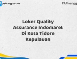 Loker Quality Assurance Indomaret Di Kota Tidore Kepulauan Tahun 2025 (Pendaftaran Akan Ditutup Segera)