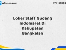 Loker Staff Gudang Indomaret Di Kabupaten Bangkalan Tahun 2025 (Jangan Terlambat, Daftar Sekarang!)